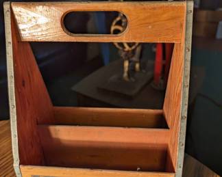 Antique Wooden Pepsi Cola Carrier