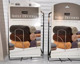Shelf Dividers for Towels