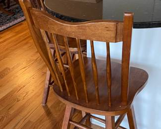 SET OF 4 KITCHEN BAR STOOLS