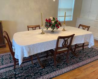 ANTIQUE DINING TABLE 