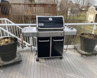 WEBER NATURAL GAS GRILL