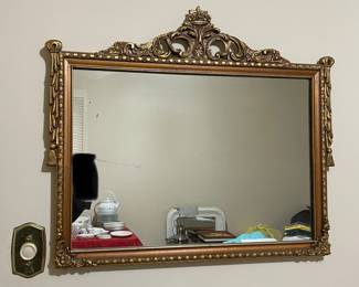VINTAGE ORNATE MIRROR