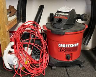 CRAFTSMAN SHOPVAC, BLOWER AND MORE 