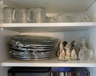 CHARGERS, GLASSWARE AND MORE