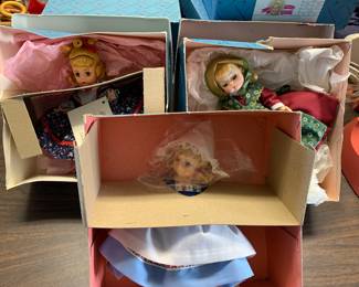 80+ Dolls, Composition, Ideal, Cabbage Patch Kids, Archie Bunker Grandchild, Madam Alexander Dolls, Russian Nesting Dolls, Teddy Ruxptn , R & B, Virga, Vogue, Effanbee, Cricket & Corkey, Horseman, ABC80+ Madam Alexander Dolls