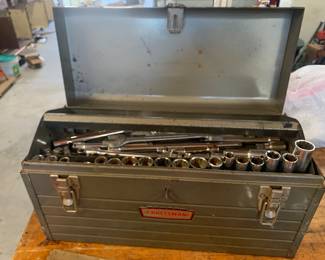Craftsman Tool Box with Tools