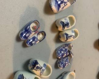 Delf Blue Shoes and other pieces