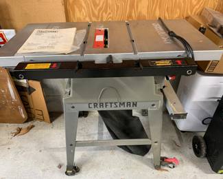 CraftsmanTable Saw Super clean