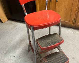Art Deco Kitchen Step Stool