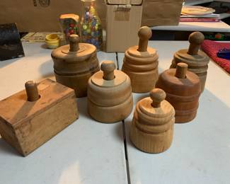 Butter Pats and Butter Molds