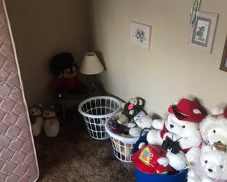 Santa bears and other plush!