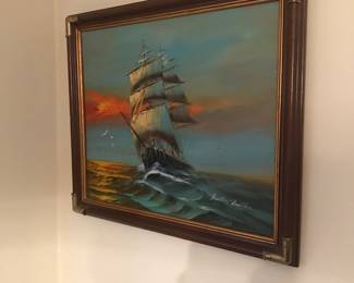 One of several nice paintings!