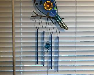 Glass hanging chimes!