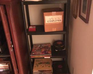 Records, dvd's, 45's and more!