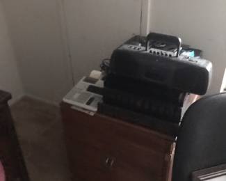 2 door storage cabinet!