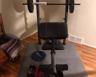 Marcy weight bench!