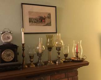 The other print! Single candlestick holders!