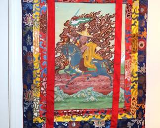 Thangka scroll painting 