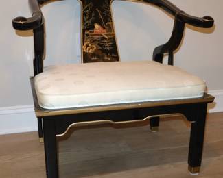 Century furniture chinoiserie occasional chair 