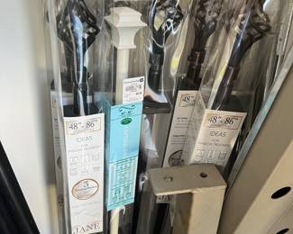 New curtain rods 