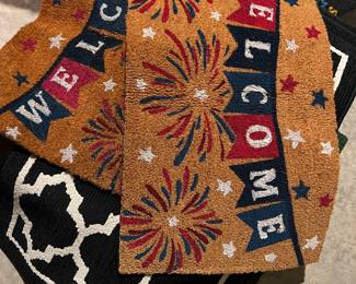 Many brand new door mats indoor & outdoor 