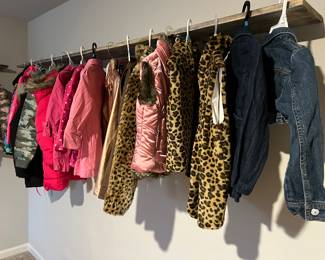 Tons of girls apparel, sizes from preschool-elementary 