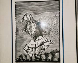 Framed art -Wood print