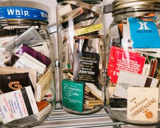 Old Match Books - 100s