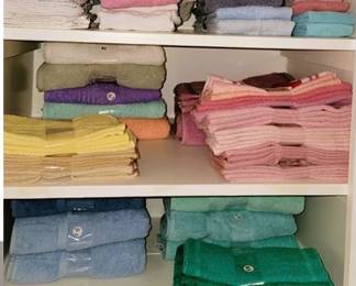 Retro colorful linens