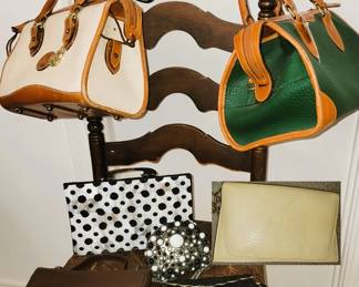 Handbags and purses: formal, Dooney and Bourke, Coach, unique to everyday