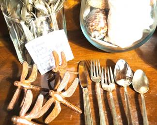 Silverplate flatware