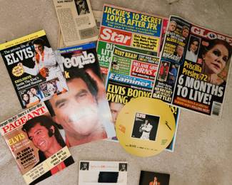 Elvis magazines