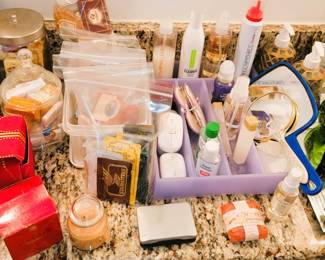 Vanity items, perfume bottles