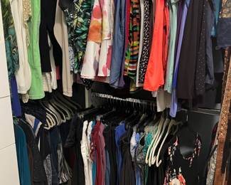 Women’s and men’s clothing