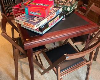 Game table and games