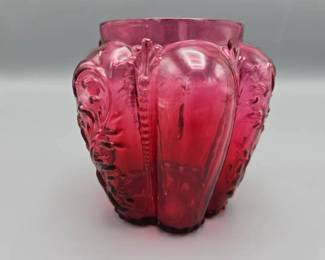 Northwood Ruby Cranberry Caster
