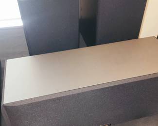 Paradigm Center / 2x side speakers