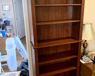 #21	bookcase laminate 6 shelves 35x13x76	 $65.00 			
