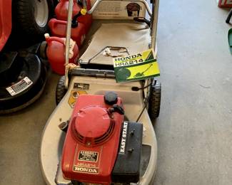 #69	Honda HRA 215 push mower 	 $125.00 			
