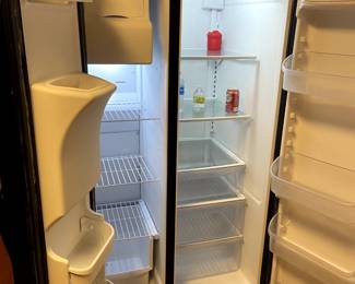 #167	Appliance	Frigidaire black side by Side frig LFS2612TE  36X31.5X70	 $200.00 			
