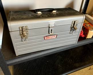 #85	craftsman tool box with tray	 $35.00 			
