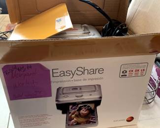 #156	camera	Kodak easy share printer 	 $20.00 			
