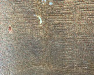 #112	scrappy quilt bow quilt with writing 64x96	 $30.00 			
