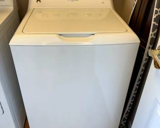 #58	GE washer  with agitator 	 $100.00 			

