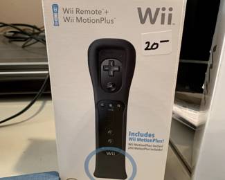 #114	Wii controller 	 $20.00 			
