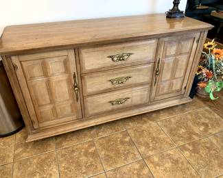 #54	Stanley 3 drawer and 2 door serving 60x20x32	 $125.00 			

