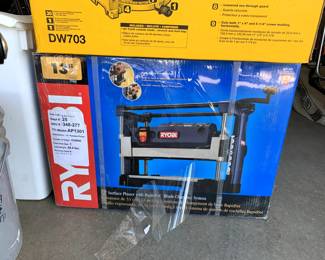 #74	Ryobi planner 13 inch in box 	 $125.00 			
