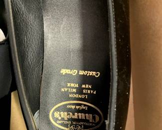 #136	Church's size English 120 custom grade shoes 	 $100.00 			
