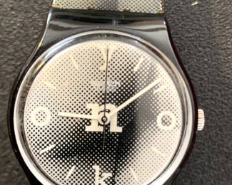 #90	Swatch green watch  Swiss made	 $40.00 			
