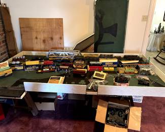 Gilbert American Flyer train set 3/16 scale with all you see in picture